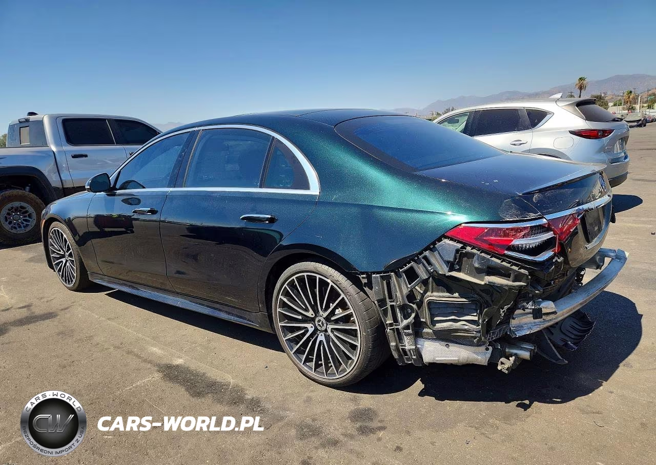 2022 Mercedes-Benz S 500 4Matic VIN:W1K6G6DB8NA107597 - 2