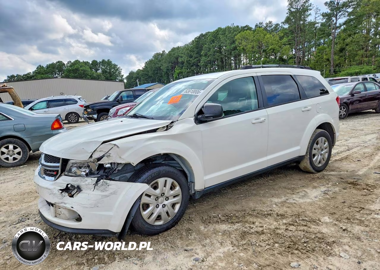 2018 Dodge Journey Se VIN:3C4PDCABXJT524927 - 1