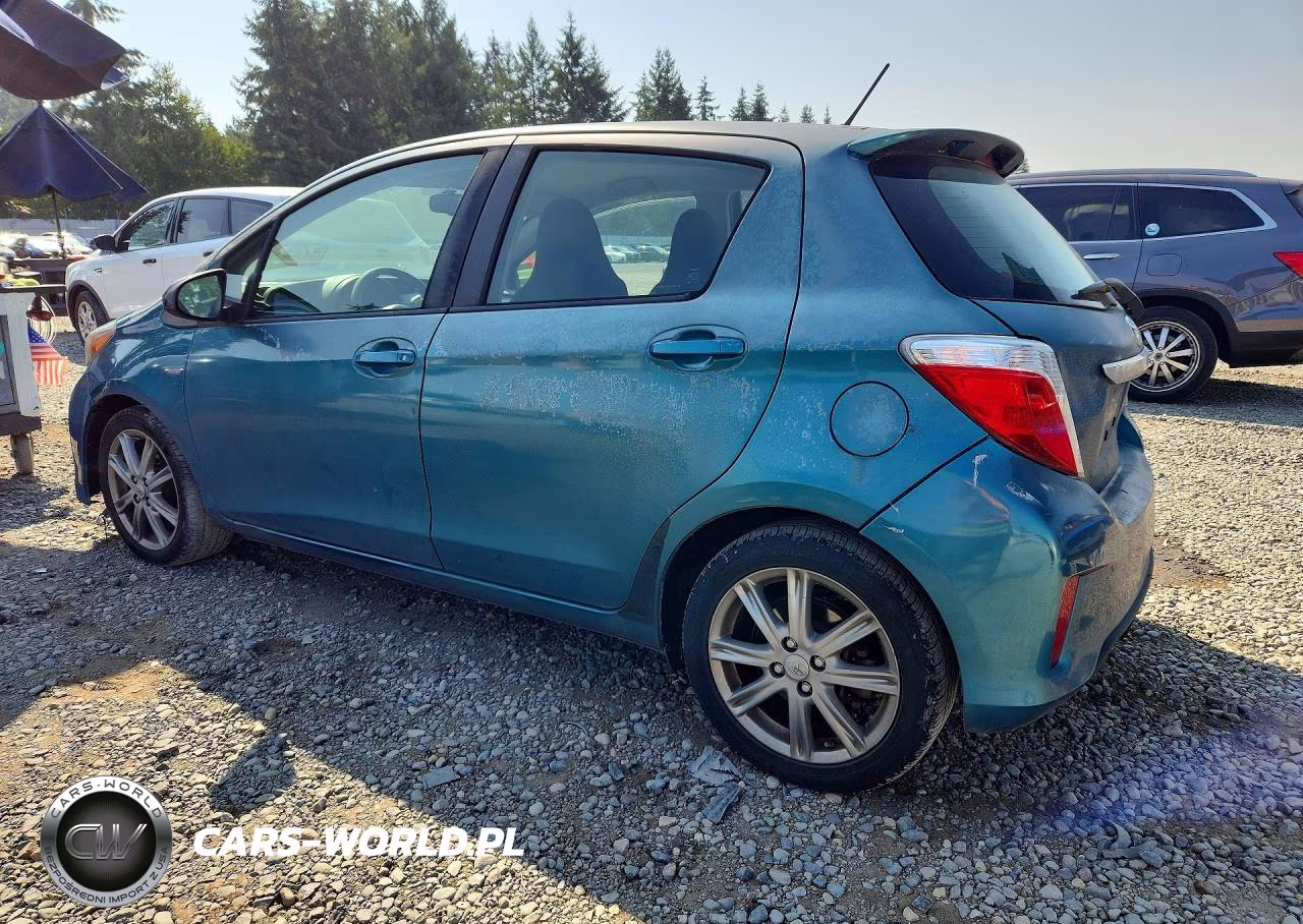 2012 Toyota Yaris 5-Door Se VIN:JTDKTUD39CD506144 - 2