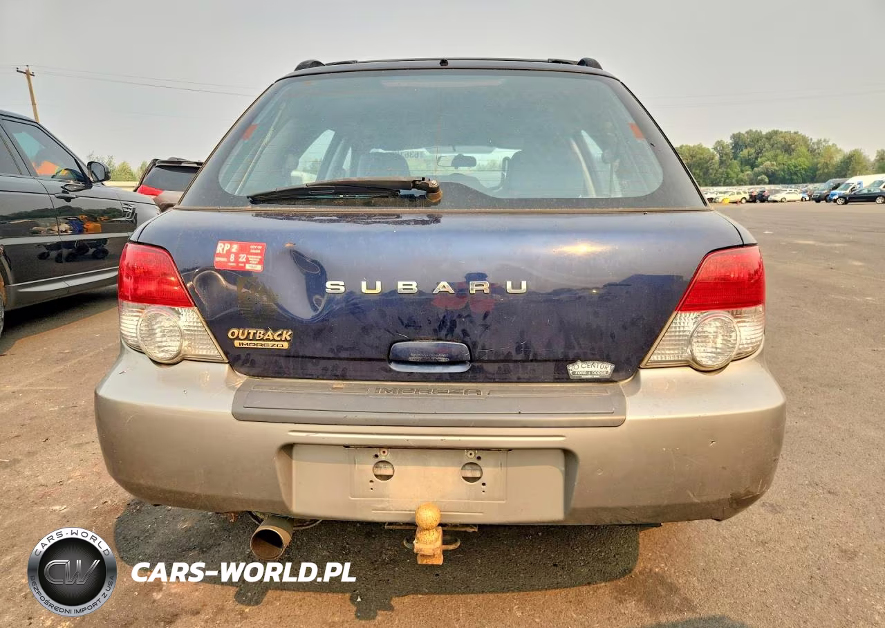 2005 Subaru Impreza Outback Sport VIN:JF1GG68505H800938 - 6