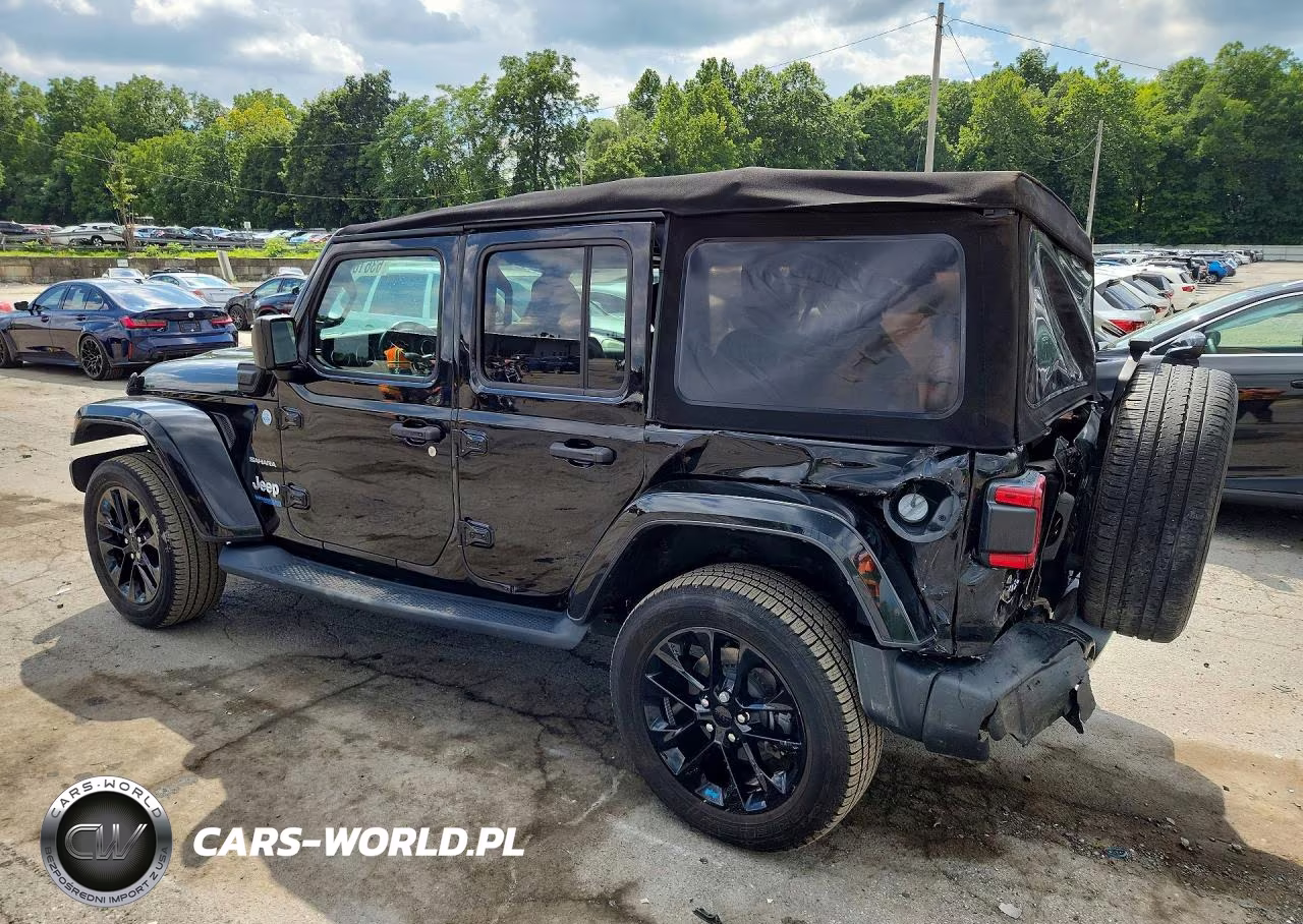 2022 Jeep Wrangler Unlimited Sahara 4Xe VIN:1C4JJXP6XNW106660 - 2