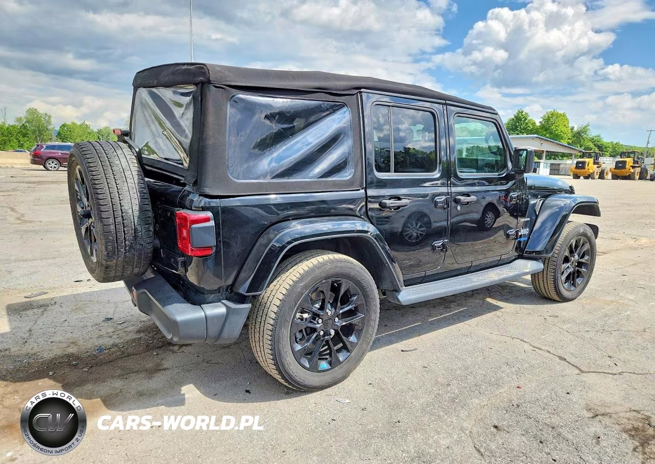 2022 Jeep Wrangler Unlimited Sahara 4Xe VIN:1C4JJXP6XNW106660 - 3