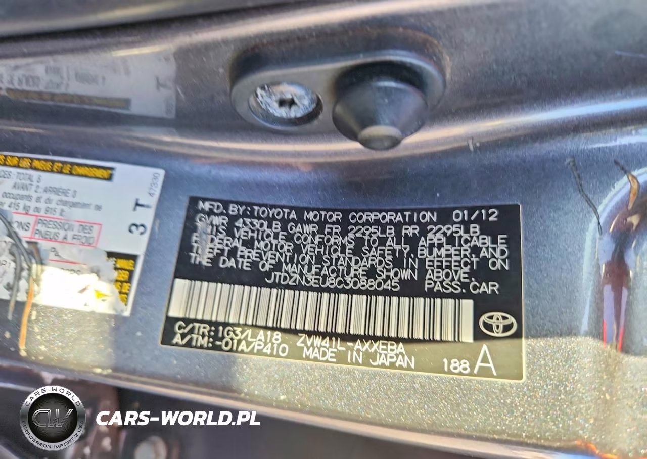 2012 Toyota Prius V Five VIN:JTDZN3EU8C3088045 - 12