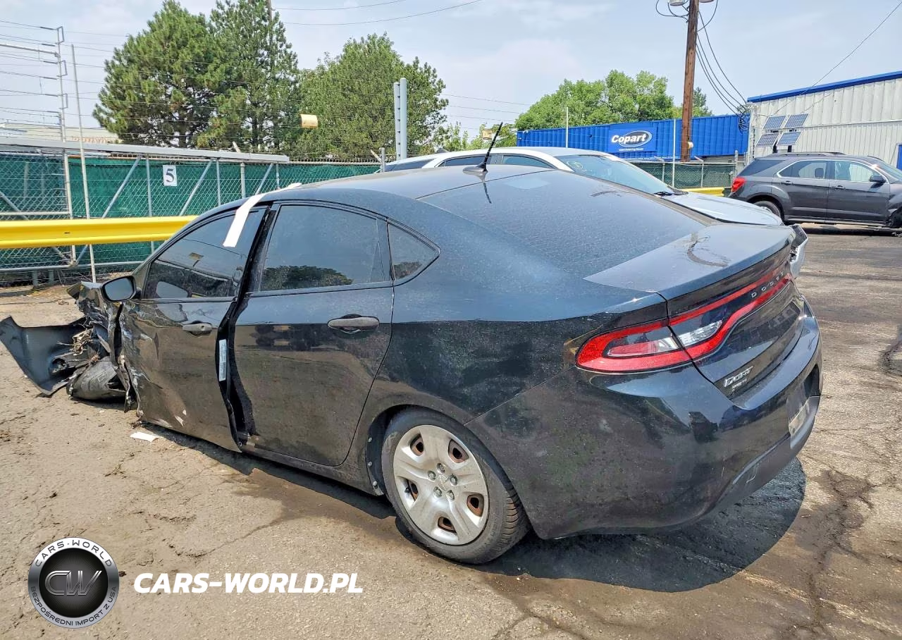 2013 Dodge Dart Se VIN:1C3CDFAA5DD197942 - 2