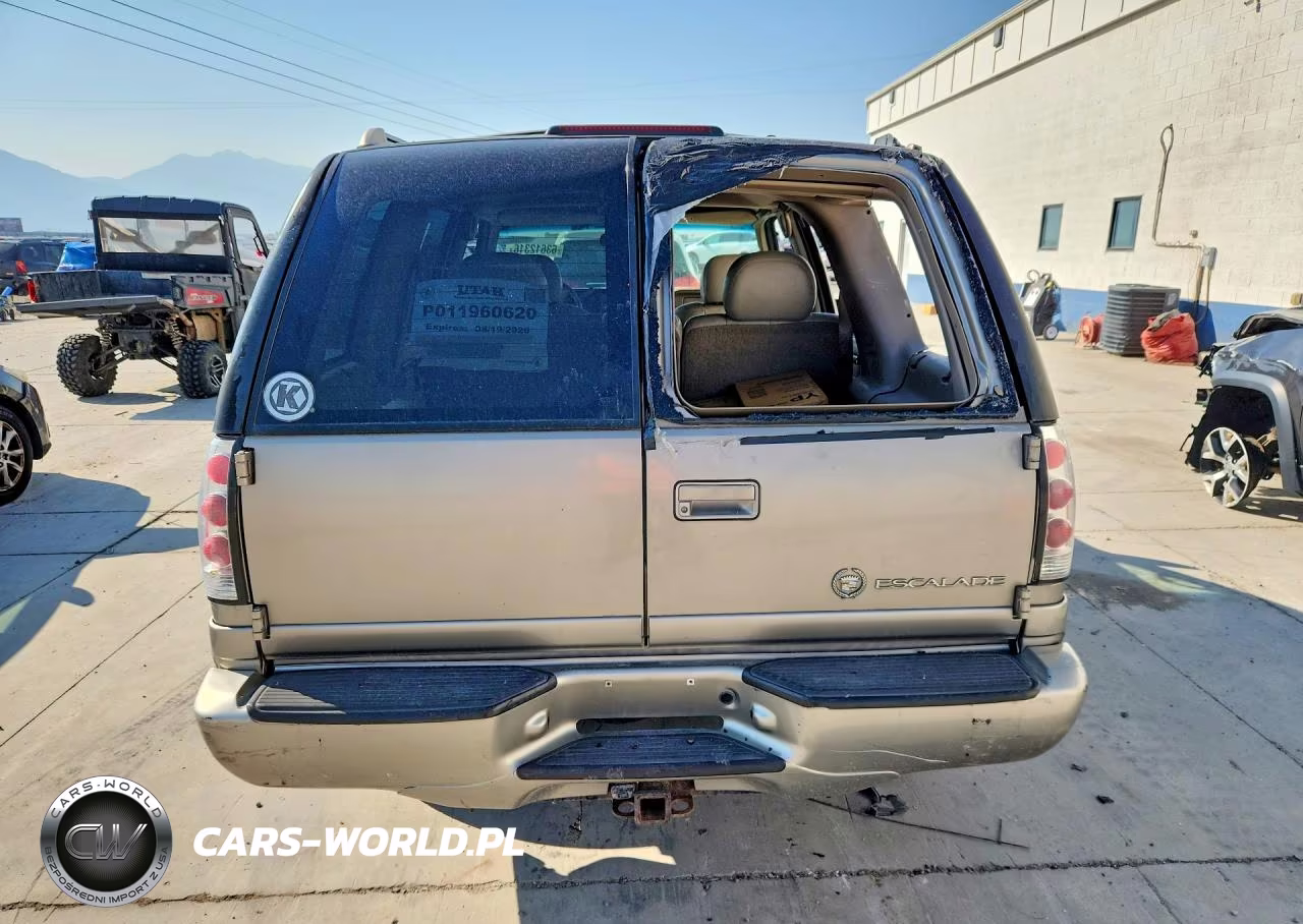 2000 Cadillac Escalade Luxury VIN:1GYEK63R3YR180864 - 6