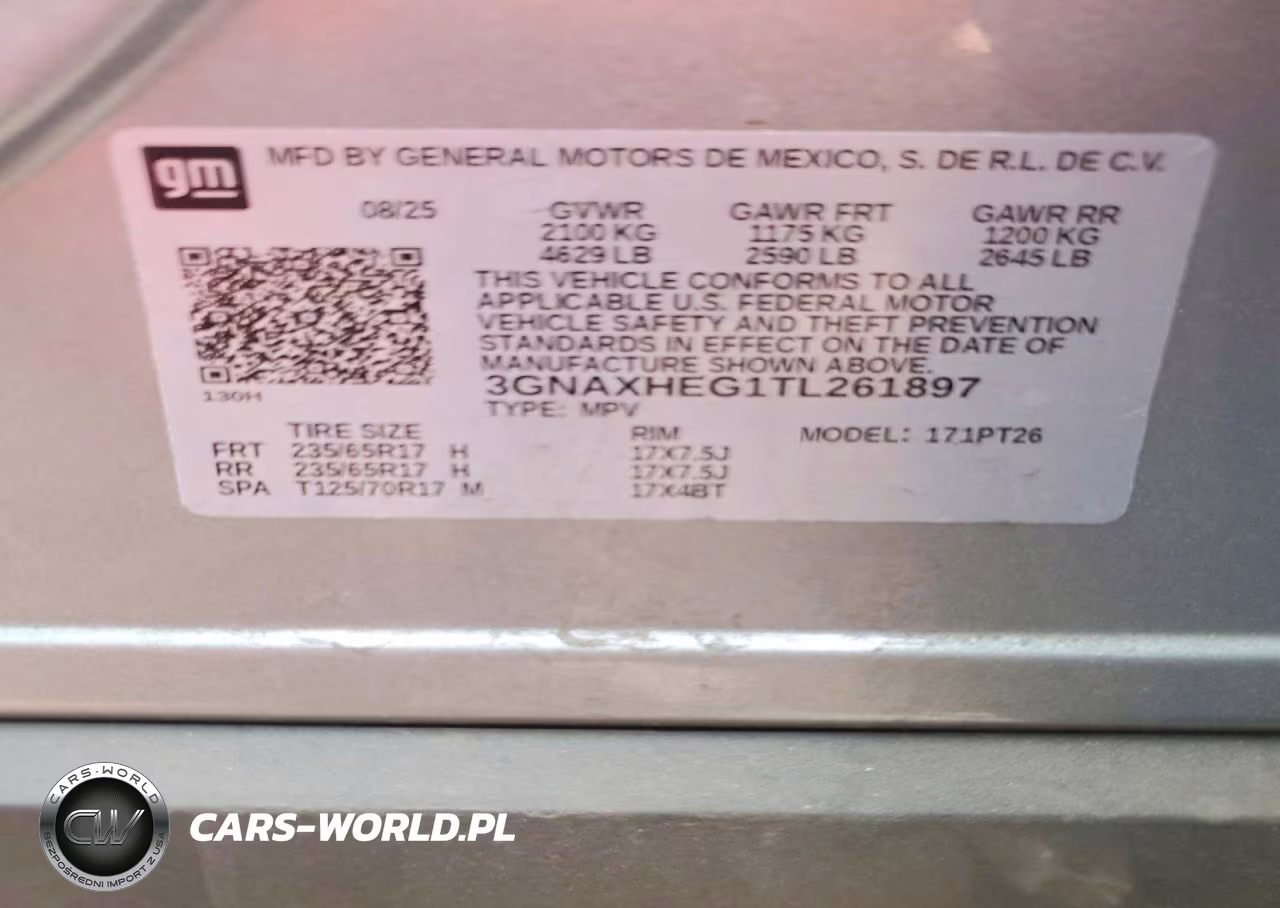 2026 Chevrolet Equinox Lt VIN:3GNAXHEG1TL261897 - 13