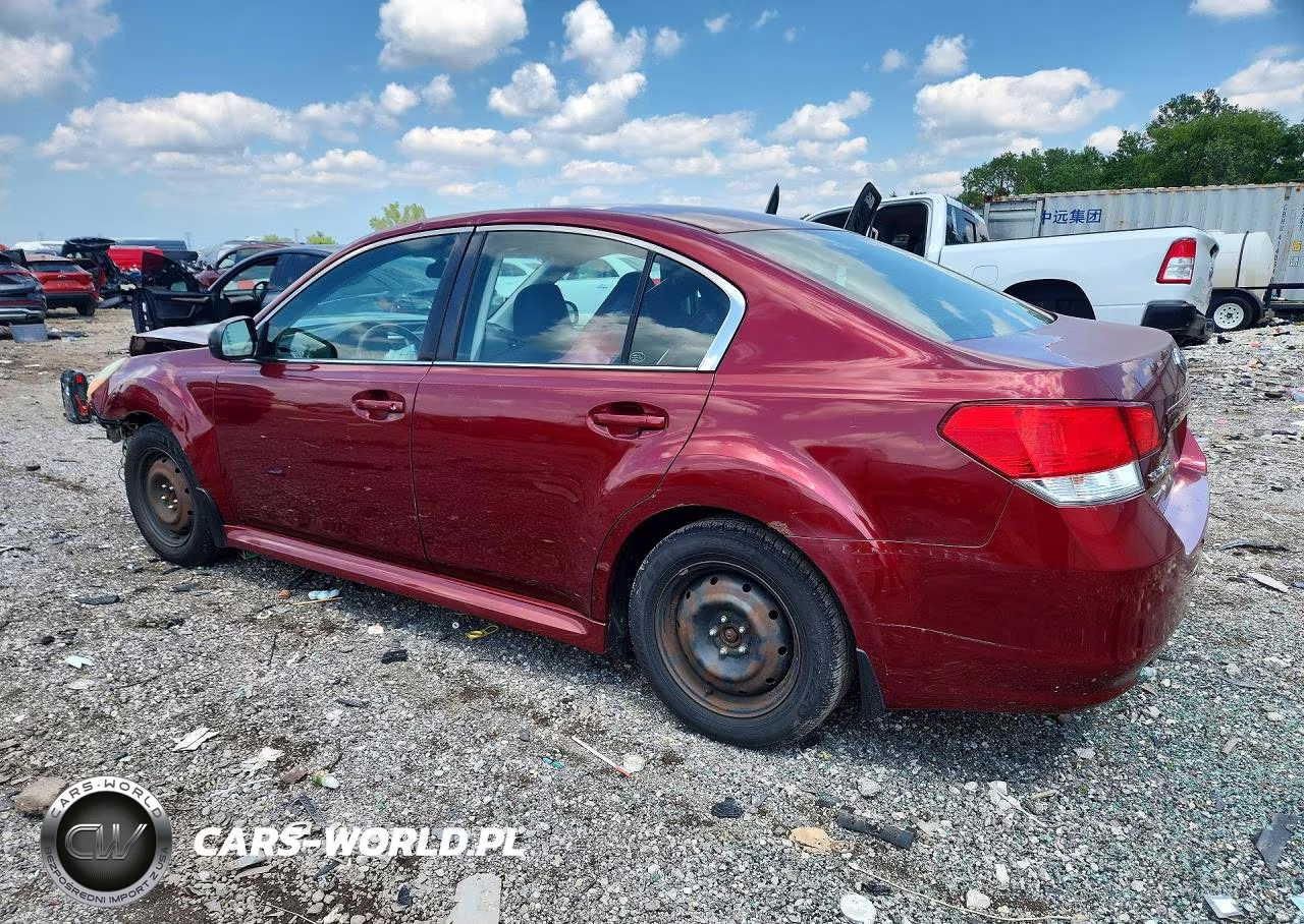 2011 Subaru Legacy 2.5I VIN:4S3BMCA69B3246807 - 2