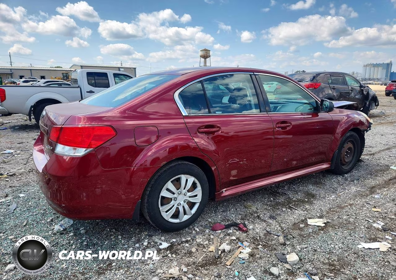 2011 Subaru Legacy 2.5I VIN:4S3BMCA69B3246807 - 3