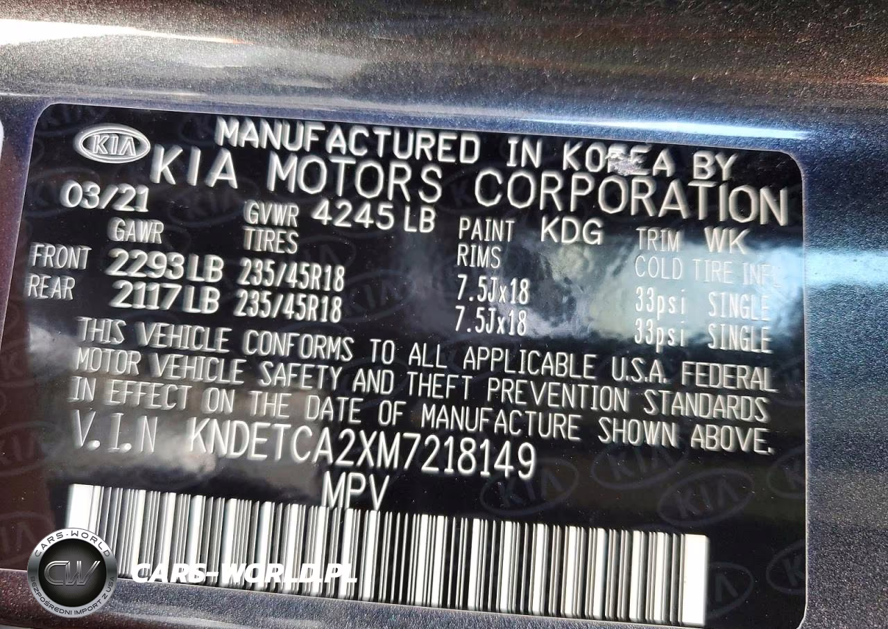 2021 Kia Seltos Sx VIN:KNDETCA2XM7218149 - 13
