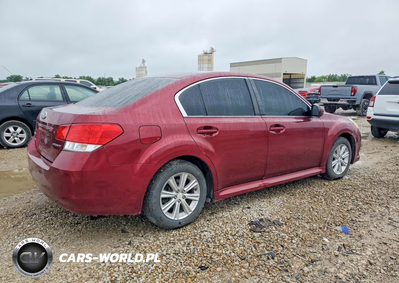 2010 Subaru Legacy 2.5I Premium VIN:4S3BMAG69A1247462 - 3