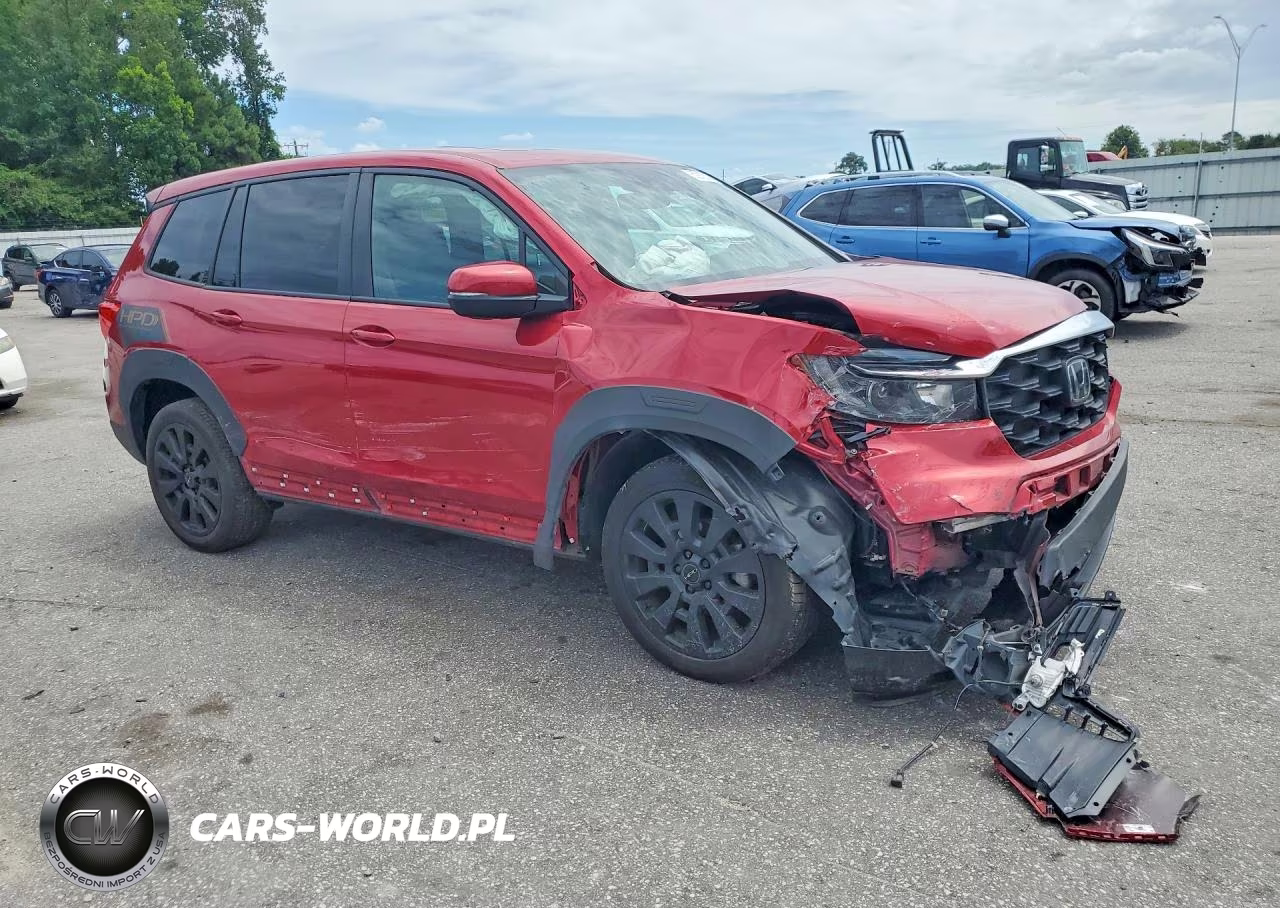 2023 Honda Passport Exl VIN:5FNYF8H5XPB006139 - 4