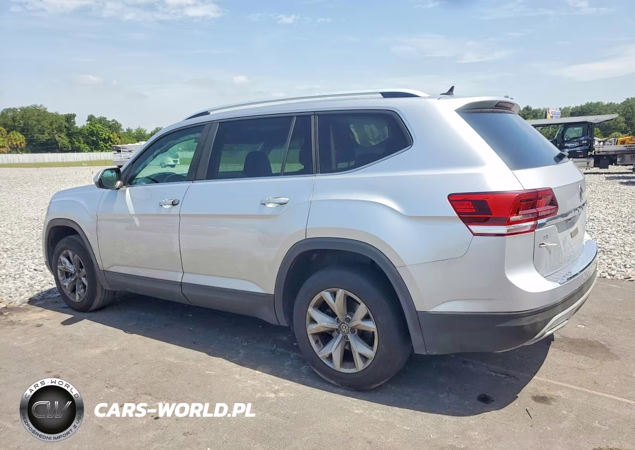 2018 Volkswagen Atlas Se VIN:1V2DP2CA9JC599878 - 2