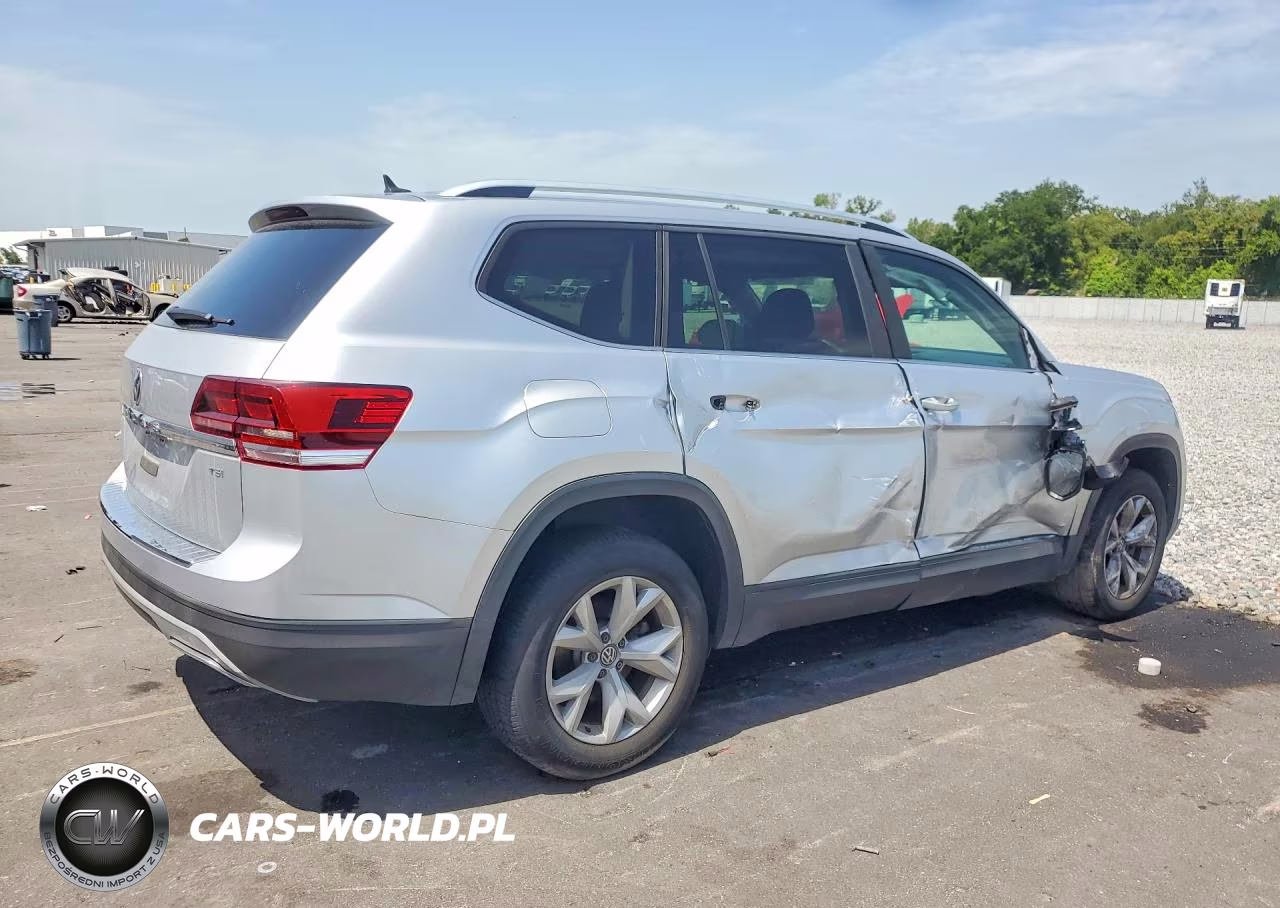 2018 Volkswagen Atlas Se VIN:1V2DP2CA9JC599878 - 3