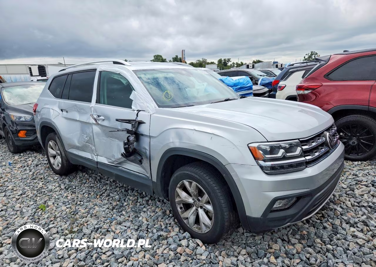 2018 Volkswagen Atlas Se VIN:1V2DP2CA9JC599878 - 4