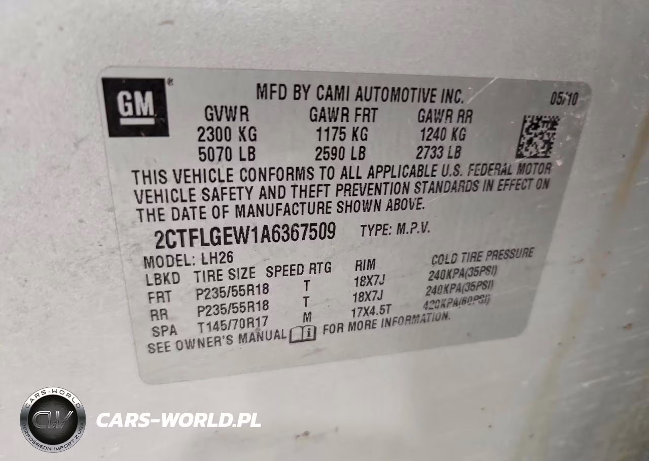 2010 GMC Terrain Slt VIN:2CTFLGEW1A6367509 - 13