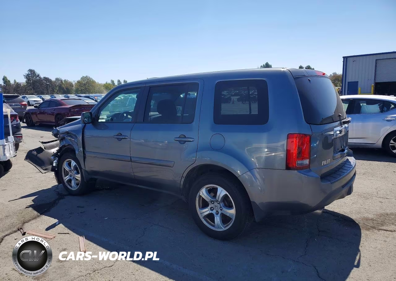 2013 Honda Pilot Exl VIN:5FNYF4H52DB071314 - 2