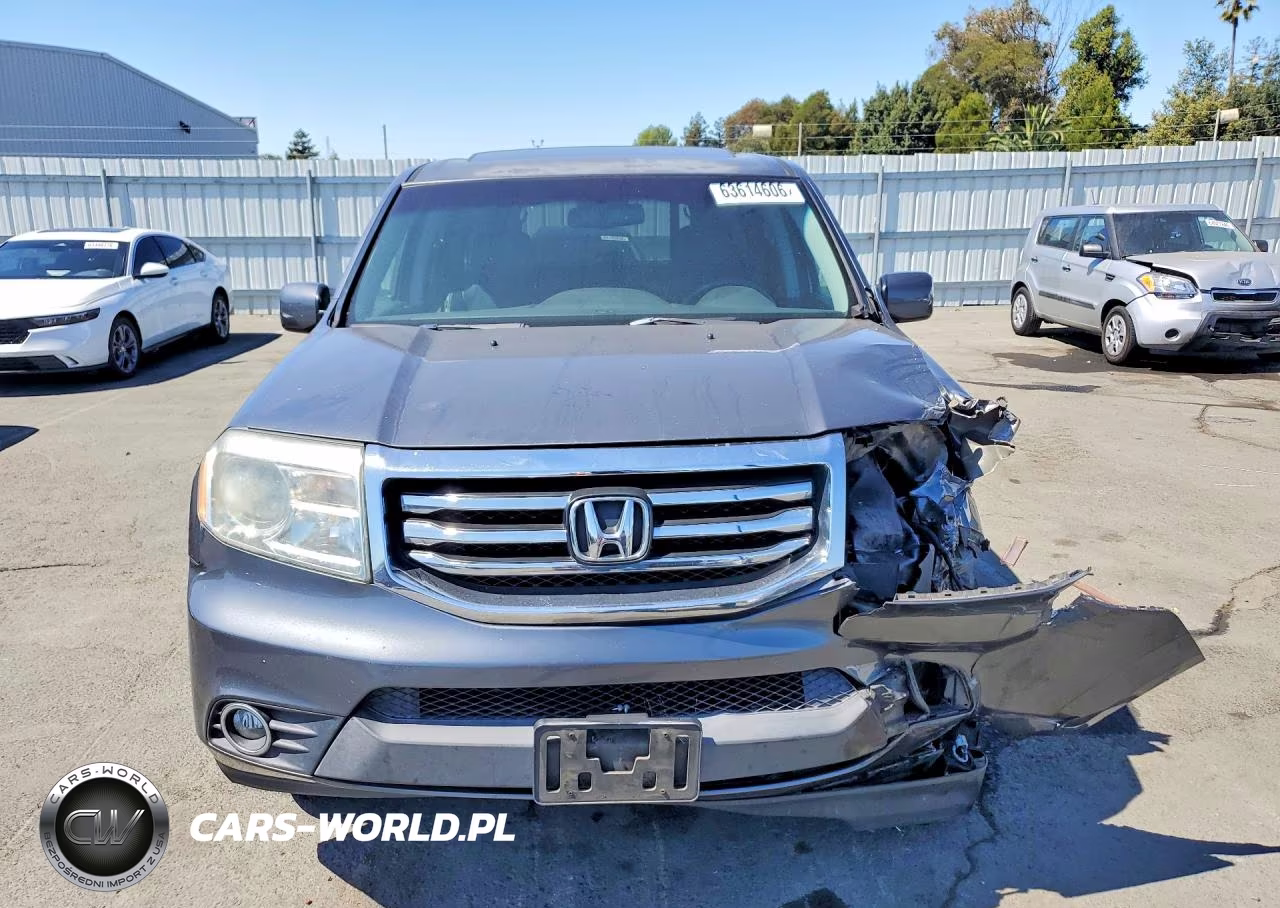 2013 Honda Pilot Exl VIN:5FNYF4H52DB071314 - 5