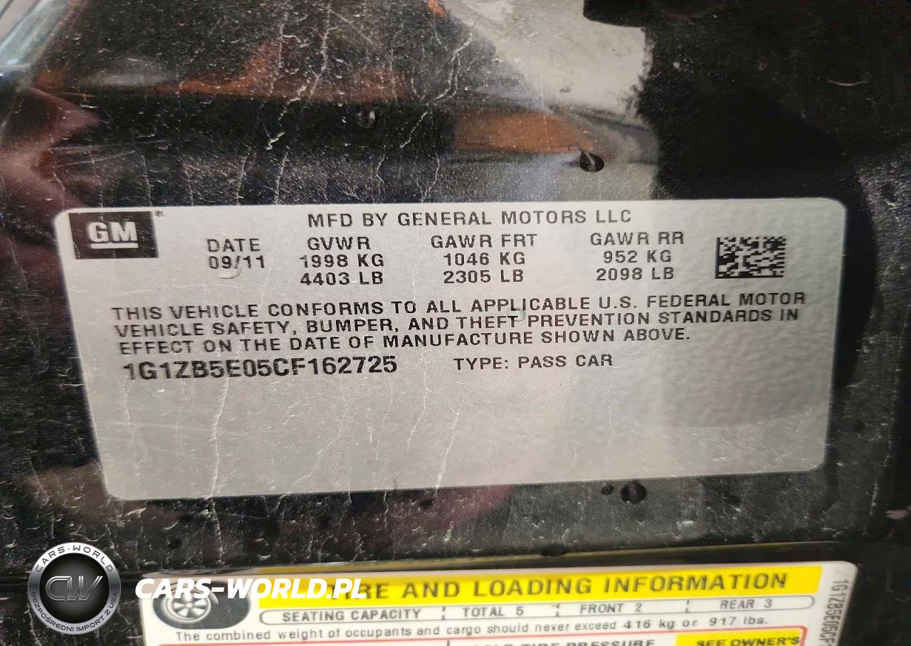 2012 Chevrolet Malibu Ls VIN:1G1ZB5E05CF162725 - 12