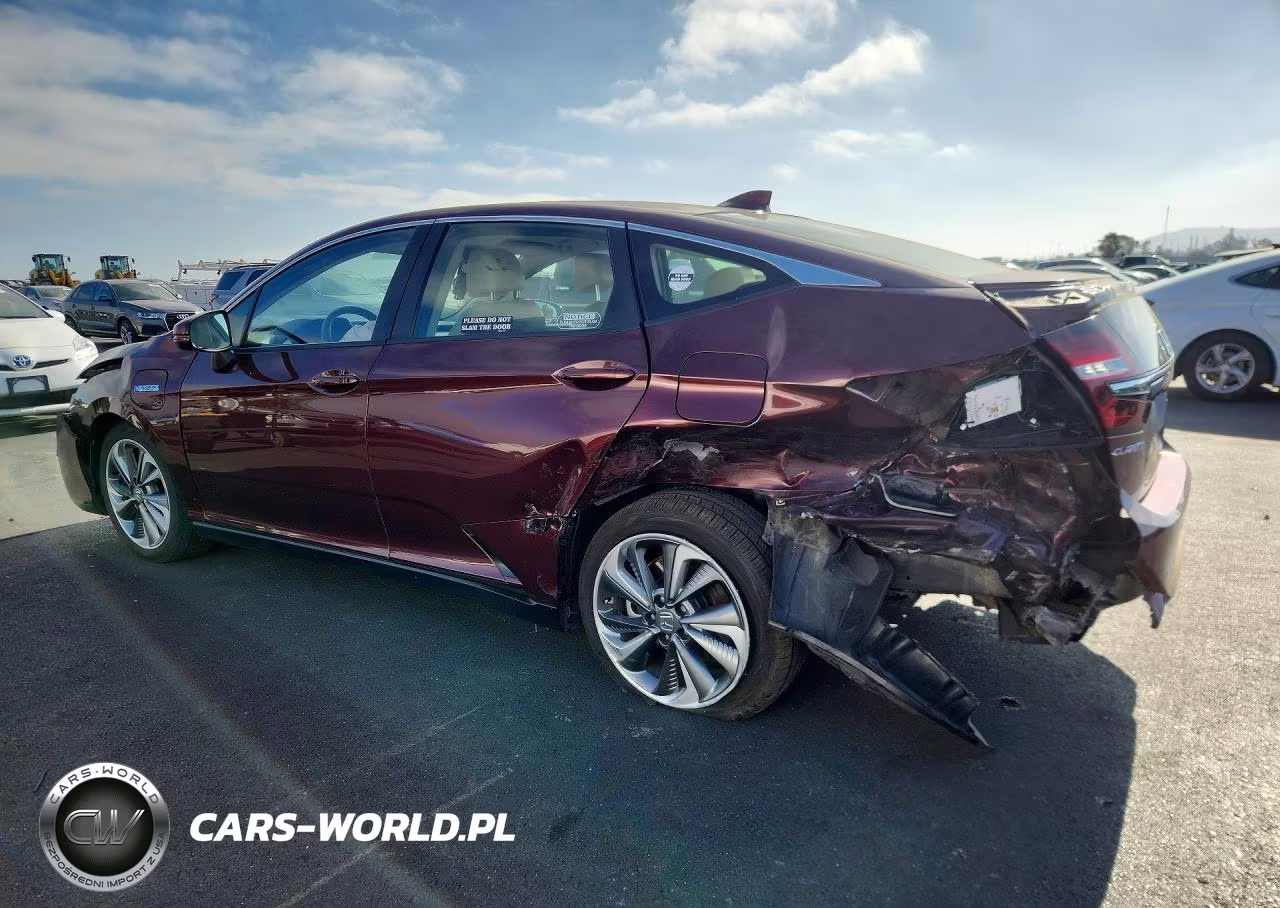 2019 Honda Clarity VIN:JHMZC5F12KC005826 - 2