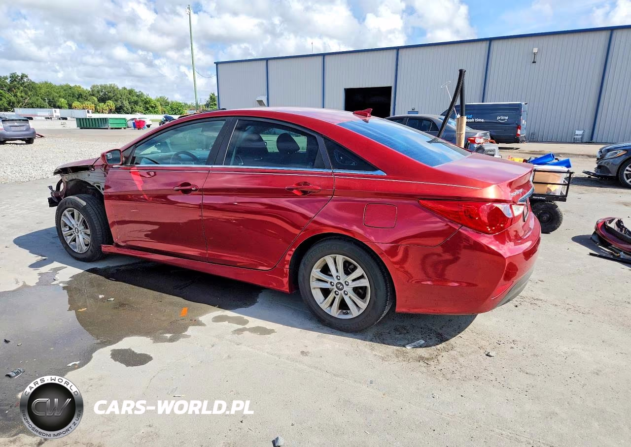 2014 Hyundai Sonata Gls VIN:5NPEB4AC1EH875744 - 2