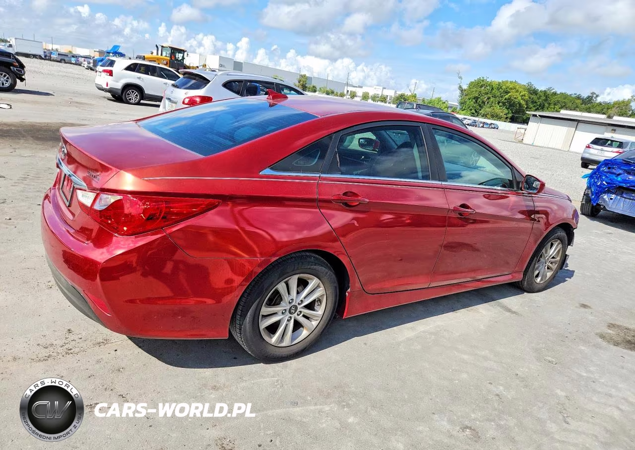 2014 Hyundai Sonata Gls VIN:5NPEB4AC1EH875744 - 3