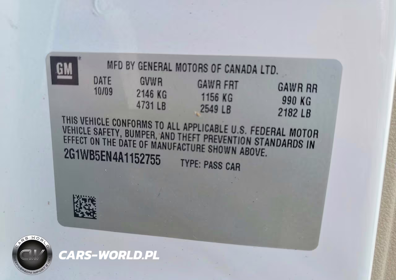 2010 Chevrolet Impala Lt VIN:2G1WB5EN4A1152755 - 12