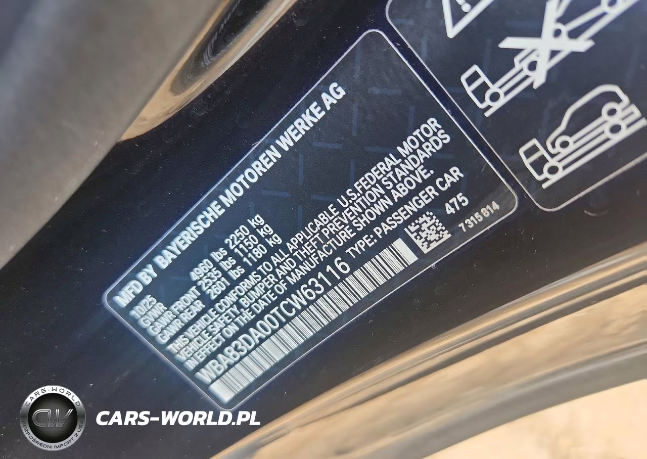 2026 BMW M440Xi VIN:WBA83DA00TCW63116 - 12