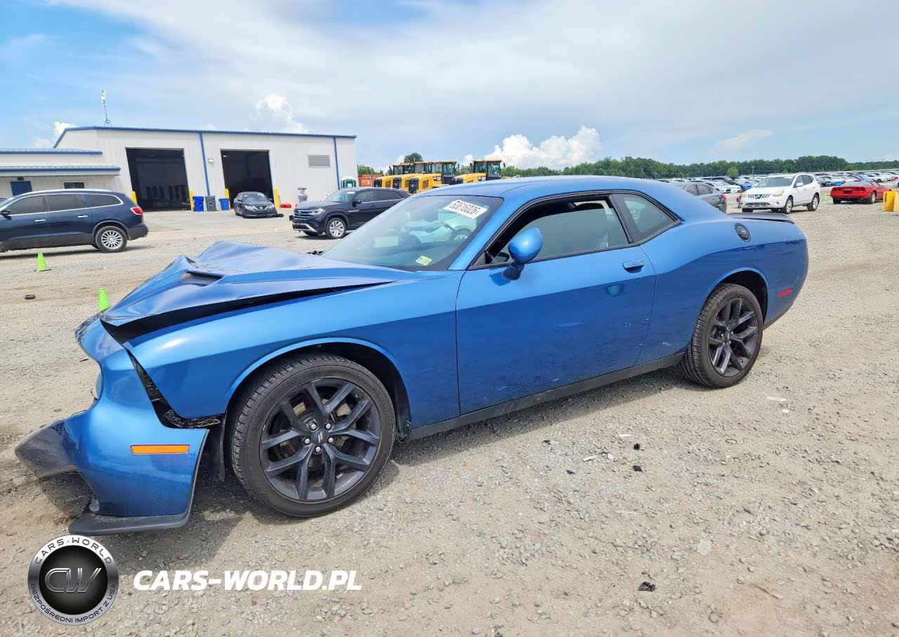2022 Dodge Challenger Sxt VIN:2C3CDZAG5NH143695 - 1