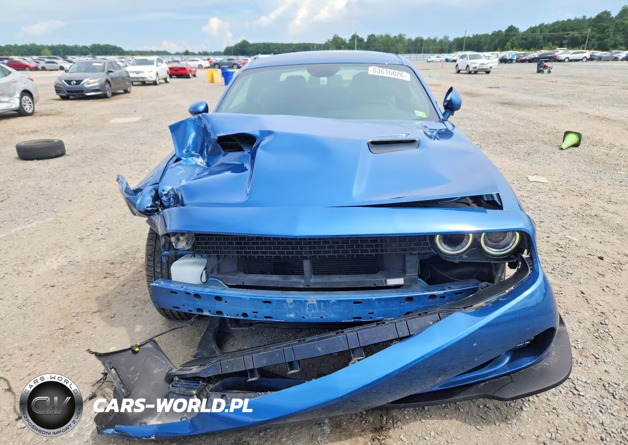 2022 Dodge Challenger Sxt VIN:2C3CDZAG5NH143695 - 5