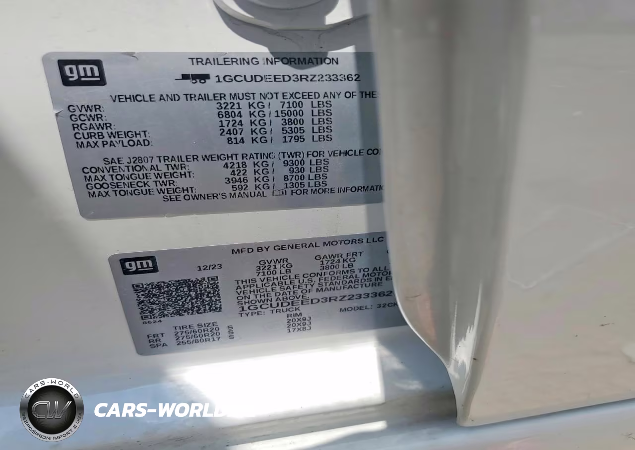2024 Chevrolet Silverado K1500 Rst VIN:1GCUDEED3RZ233362 - 12