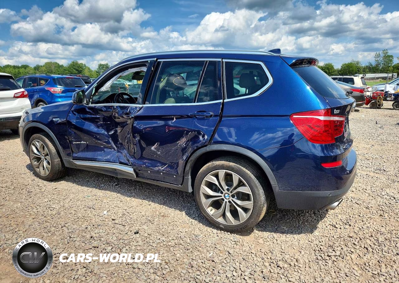 2016 BMW X3 xDrive28I VIN:5UXWX9C58G0D73767 - 2