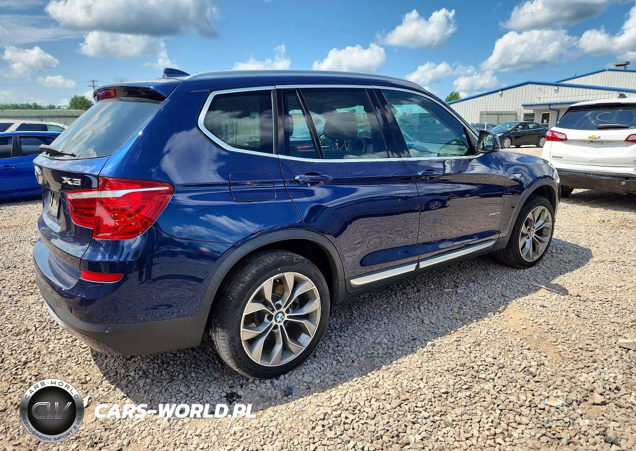 2016 BMW X3 xDrive28I VIN:5UXWX9C58G0D73767 - 3