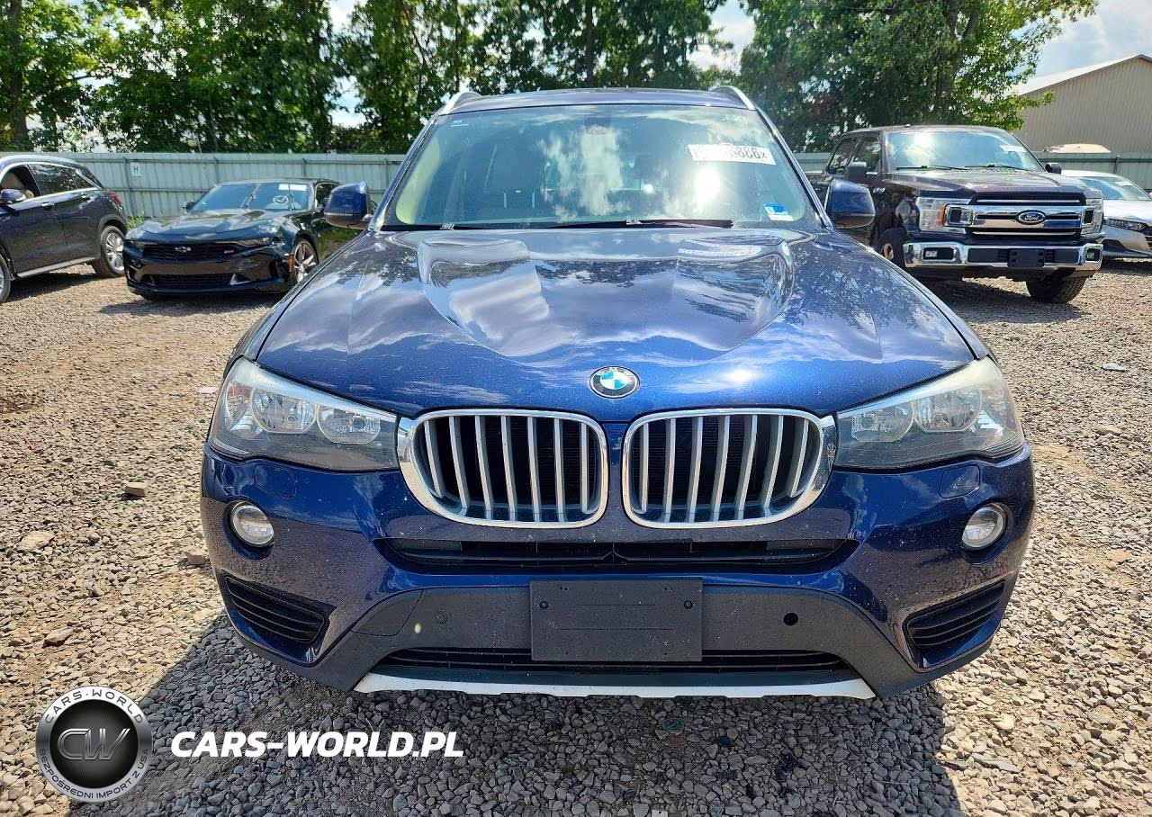 2016 BMW X3 xDrive28I VIN:5UXWX9C58G0D73767 - 5