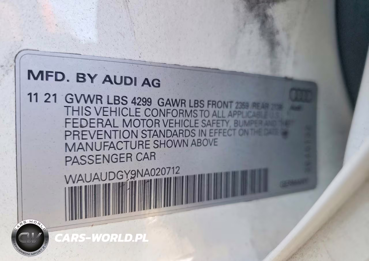 2022 Audi A3 Premium VIN:WAUAUDGY9NA020712 - 12