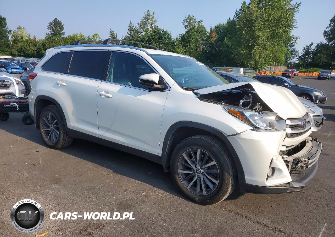 2019 Toyota Highlander Xle VIN:5TDJZRFH0KS574206 - 4