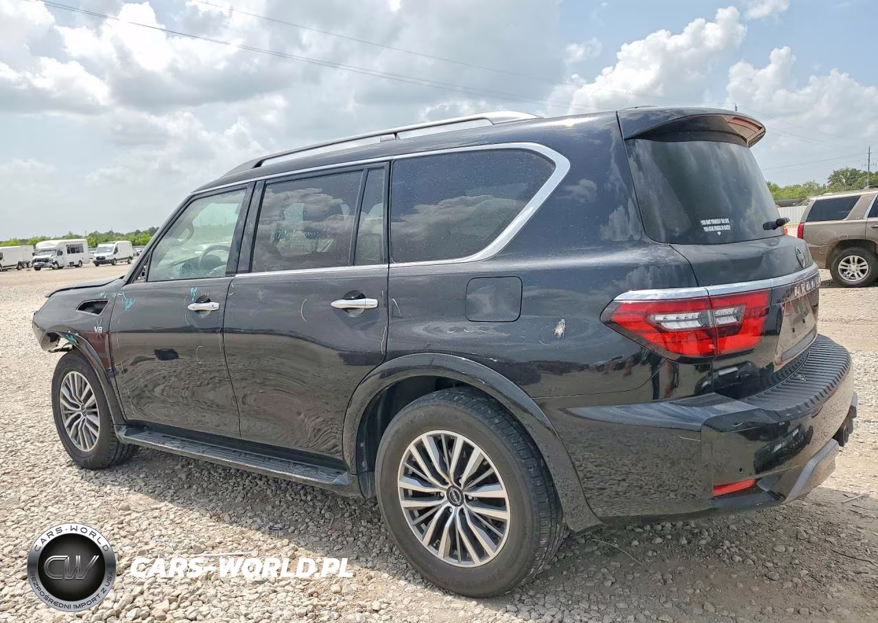 2021 Nissan Armada Sl VIN:JN8AY2BA2M9373173 - 2