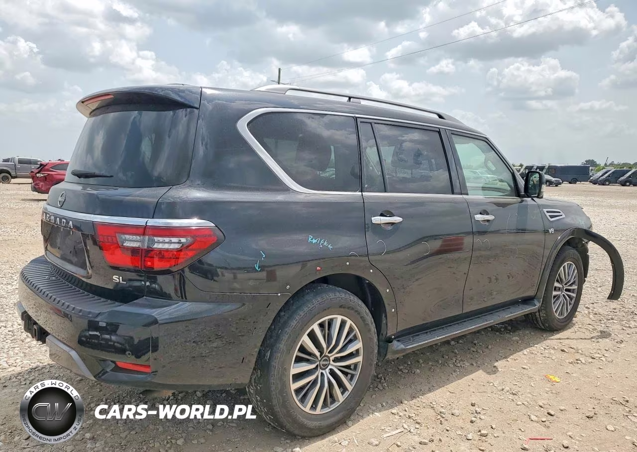 2021 Nissan Armada Sl VIN:JN8AY2BA2M9373173 - 3