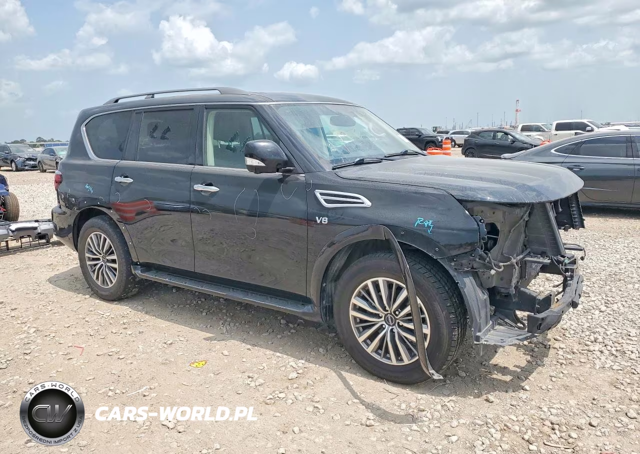 2021 Nissan Armada Sl VIN:JN8AY2BA2M9373173 - 4