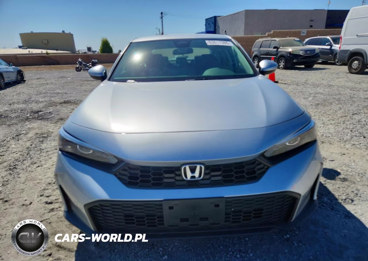 2026 Honda Civic Lx VIN:2HGFE2F26TH604895 - 5