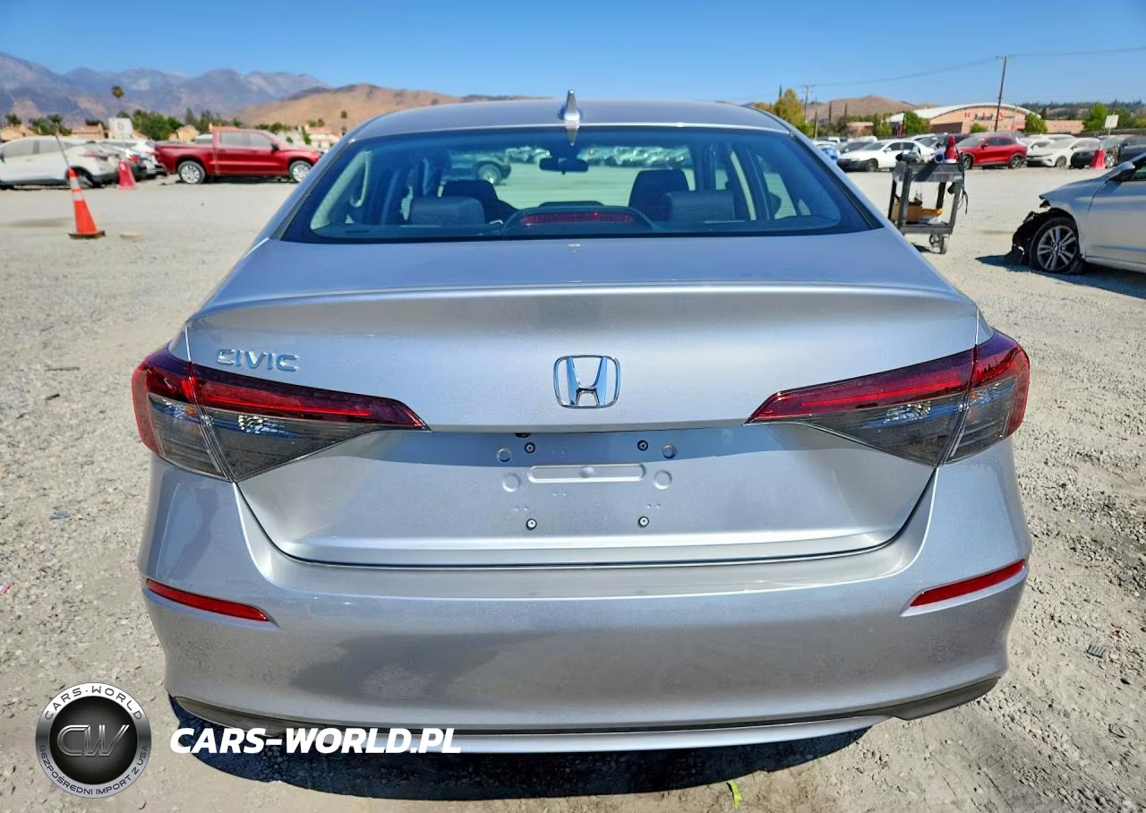 2026 Honda Civic Lx VIN:2HGFE2F26TH604895 - 6