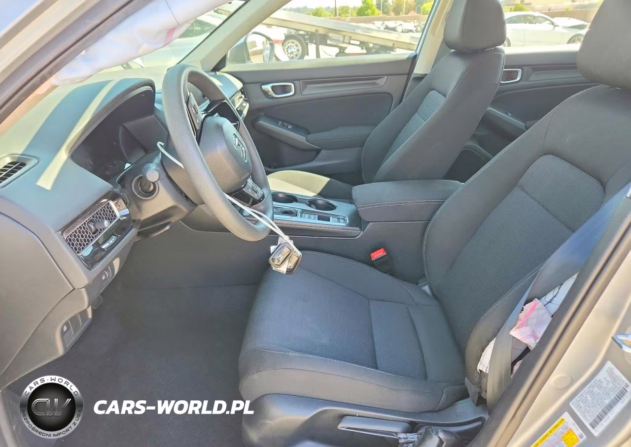 2026 Honda Civic Lx VIN:2HGFE2F26TH604895 - 7