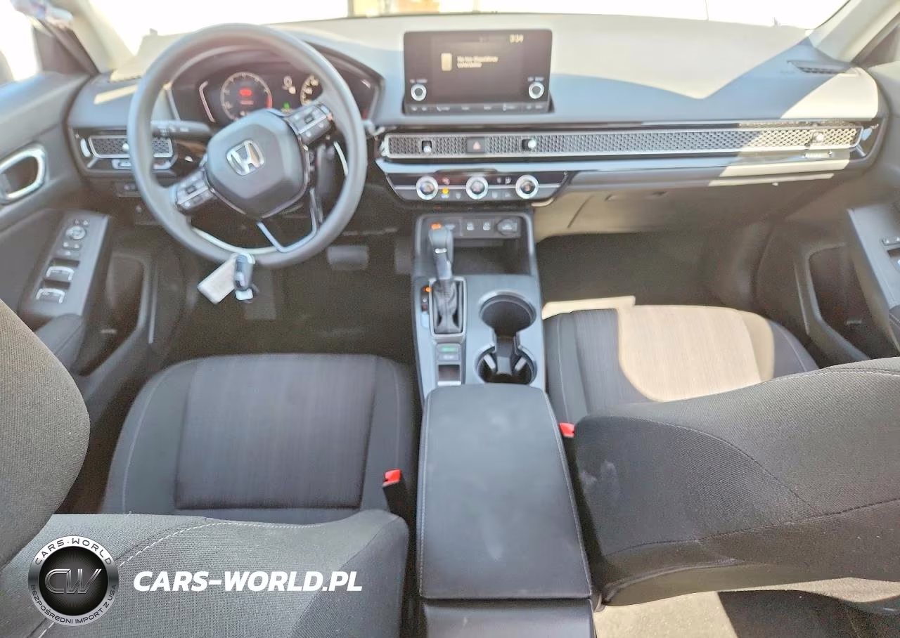 2026 Honda Civic Lx VIN:2HGFE2F26TH604895 - 8