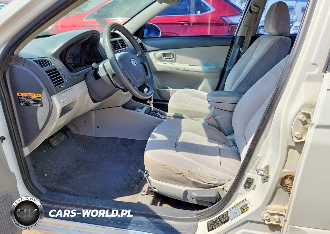 2009 Kia Spectra VIN:KNAFE221595630347 - 7