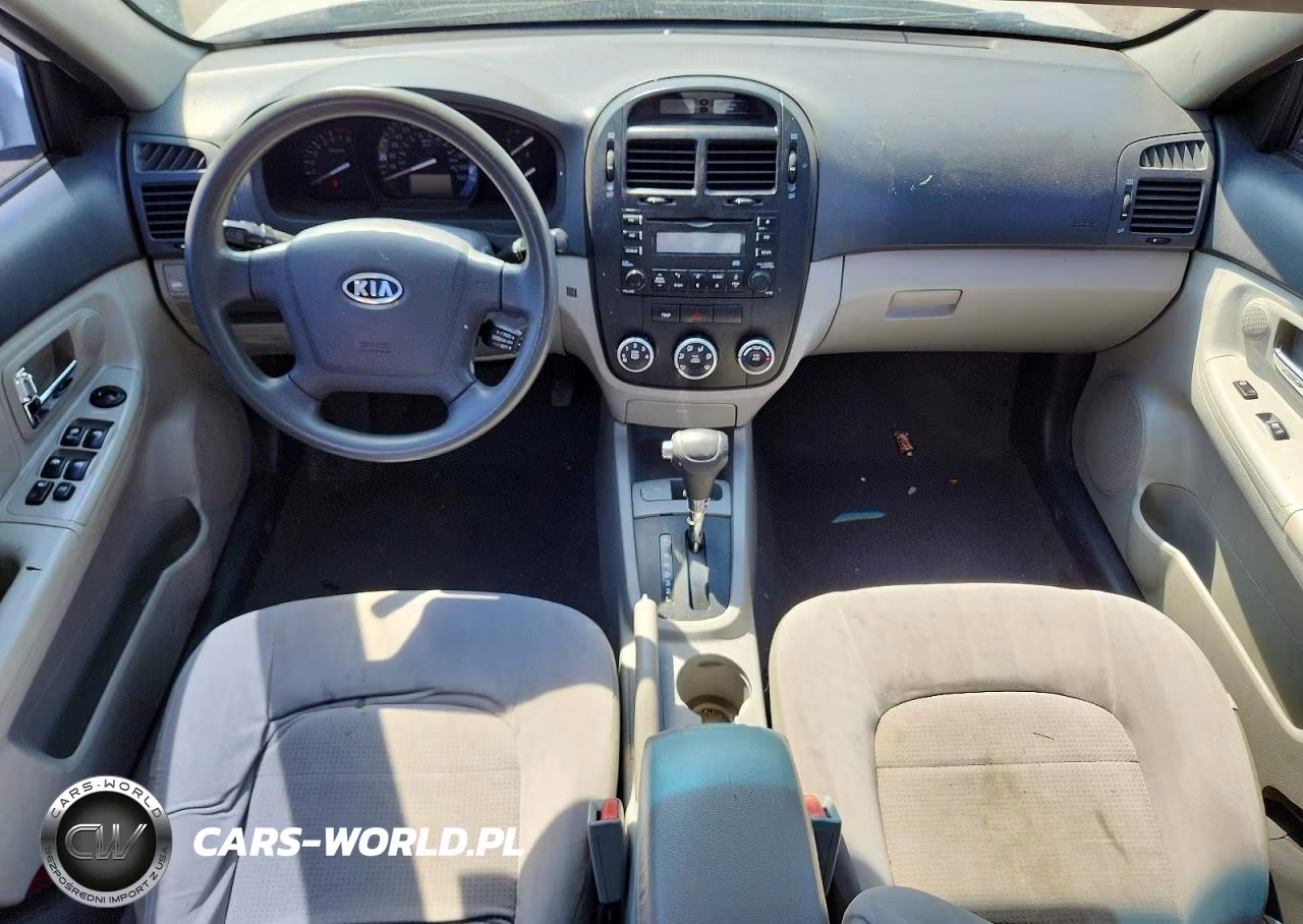 2009 Kia Spectra VIN:KNAFE221595630347 - 8