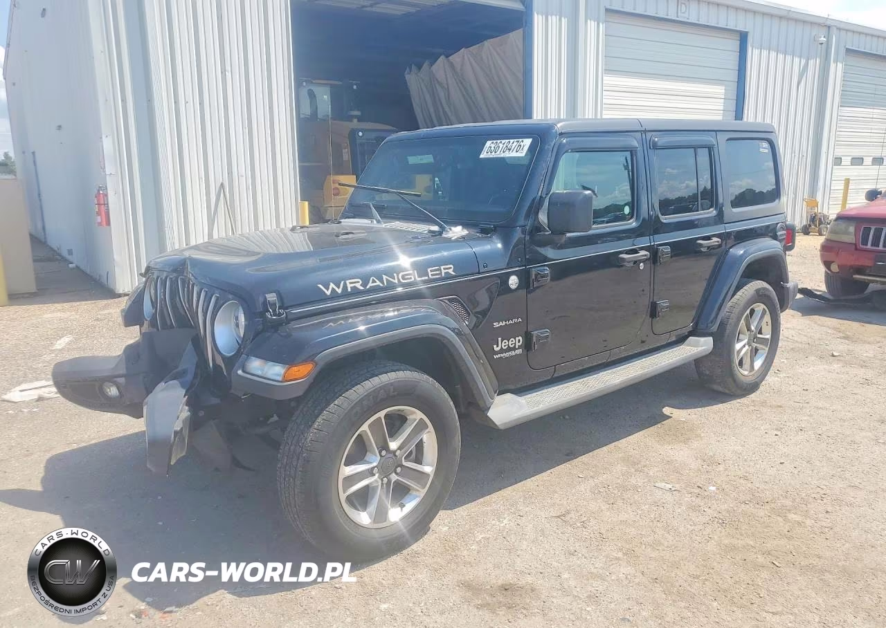 2020 Jeep Wrangler Unlimited Sahara VIN:1C4HJXEN2LW161237 - 1