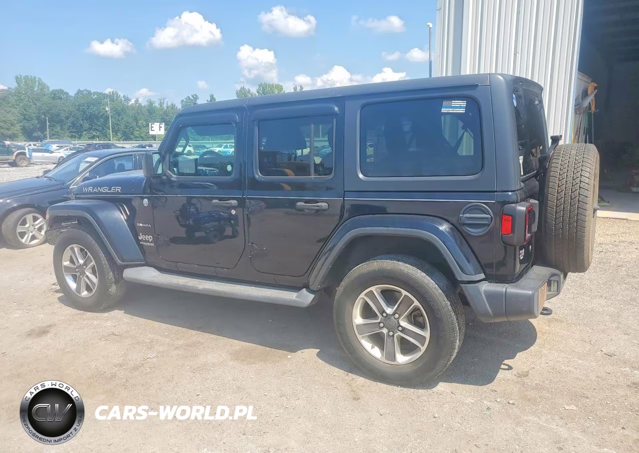2020 Jeep Wrangler Unlimited Sahara VIN:1C4HJXEN2LW161237 - 2