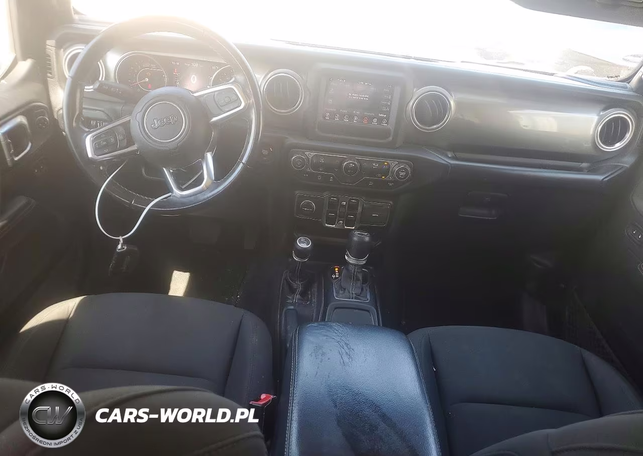 2020 Jeep Wrangler Unlimited Sahara VIN:1C4HJXEN2LW161237 - 8