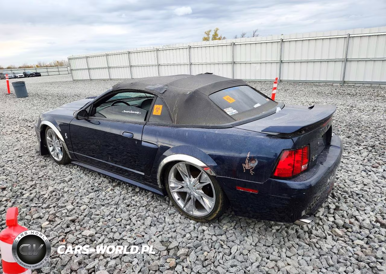 2001 Ford Mustang Gt VIN:1FAFP45X21F212194 - 2