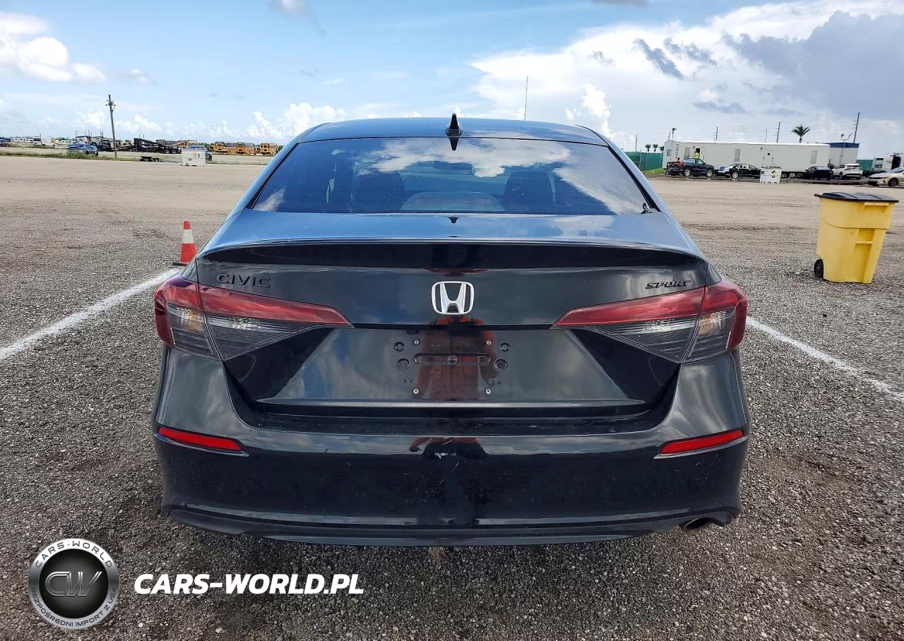 2026 Honda Civic Sport VIN:2HGFE2F51TH515049 - 6
