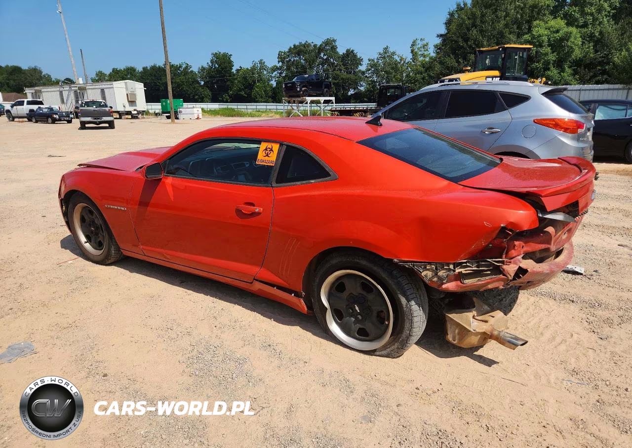 2013 Chevrolet Camaro Ls VIN:2G1FA1E30D9202180 - 2